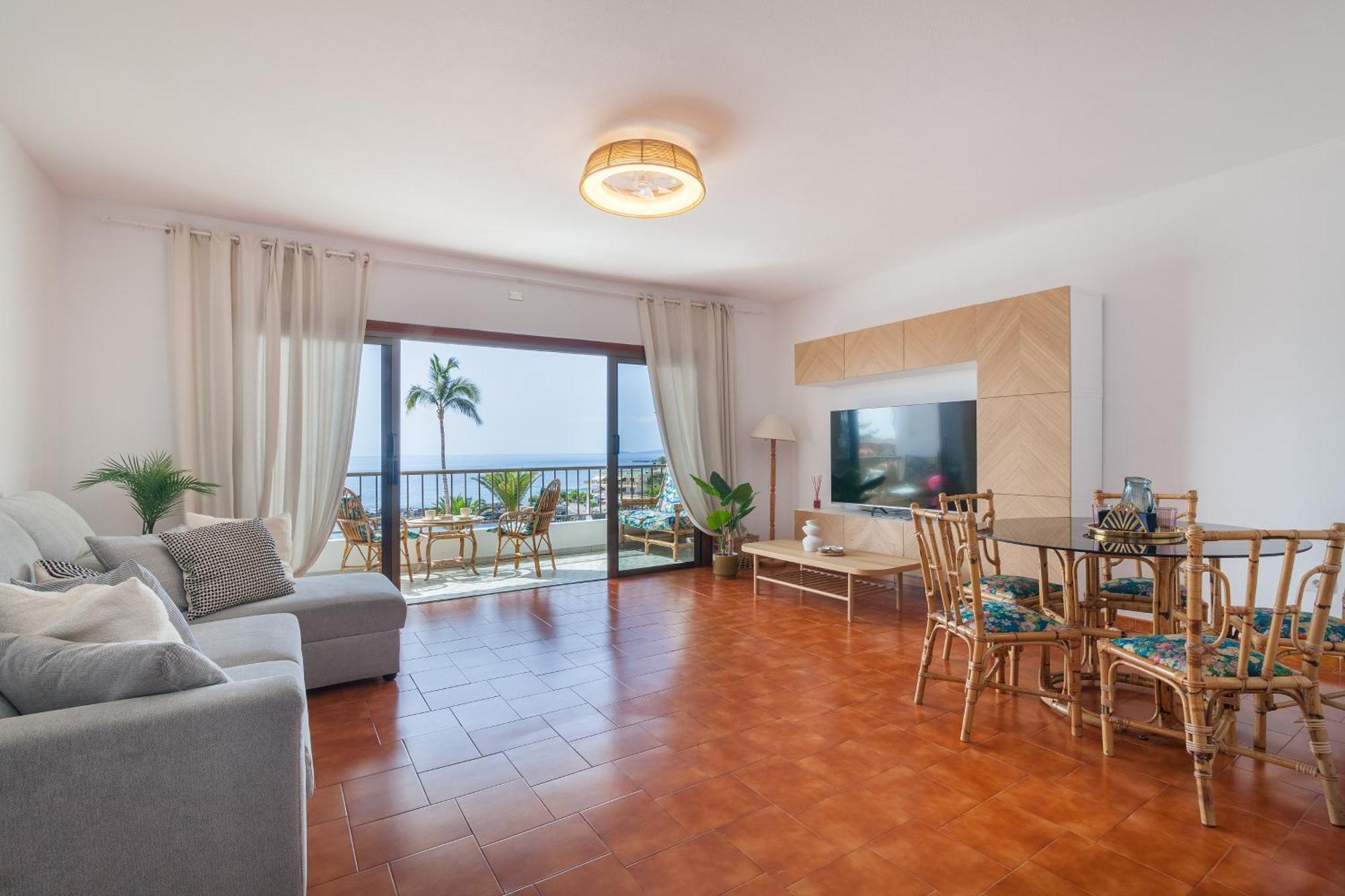 Appartamento Casa De Franco - Ocean View, Terrace, Balcony, 50M From Playa La Arena, Fibre Net Puerto de Santiago  Esterno foto